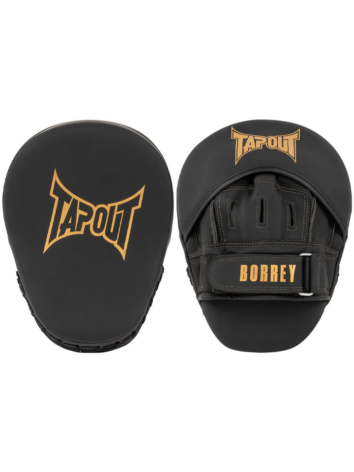 Tapout Handpratzen aus Kunstleder (1 Paar) BORREY one size Black/Gold Einheitsgrösse, one size Black
