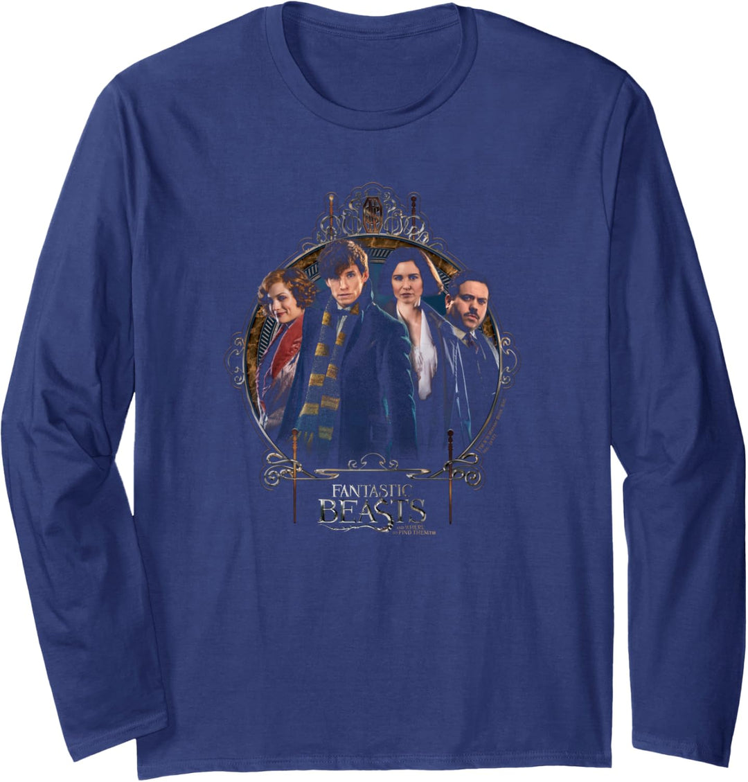 Fantastic Beasts and Where to Find Them Group Portrait Langarmshirt