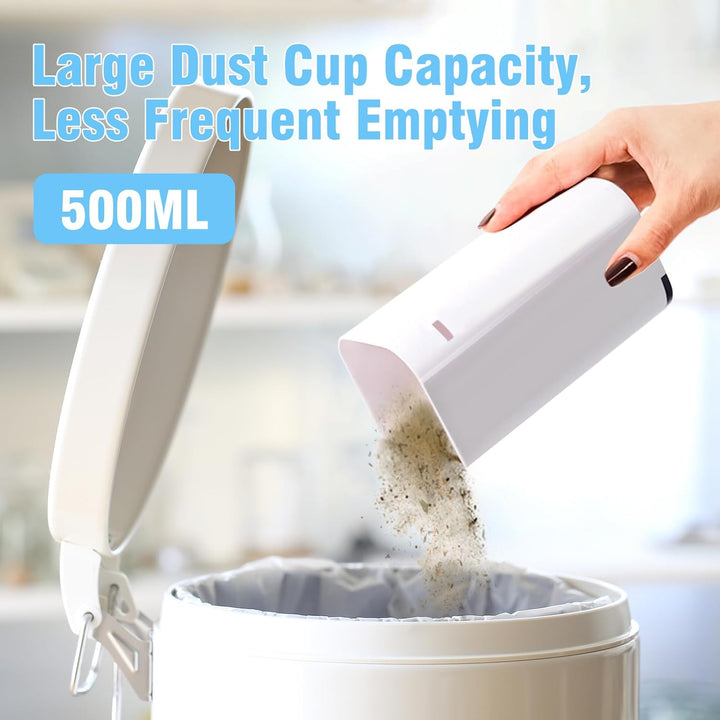 Handstaubsauger Akku Testsieger, 20000Pa Auto Staubsauger Kabellos mit Waschbar HEPA-Filter Mini Kle