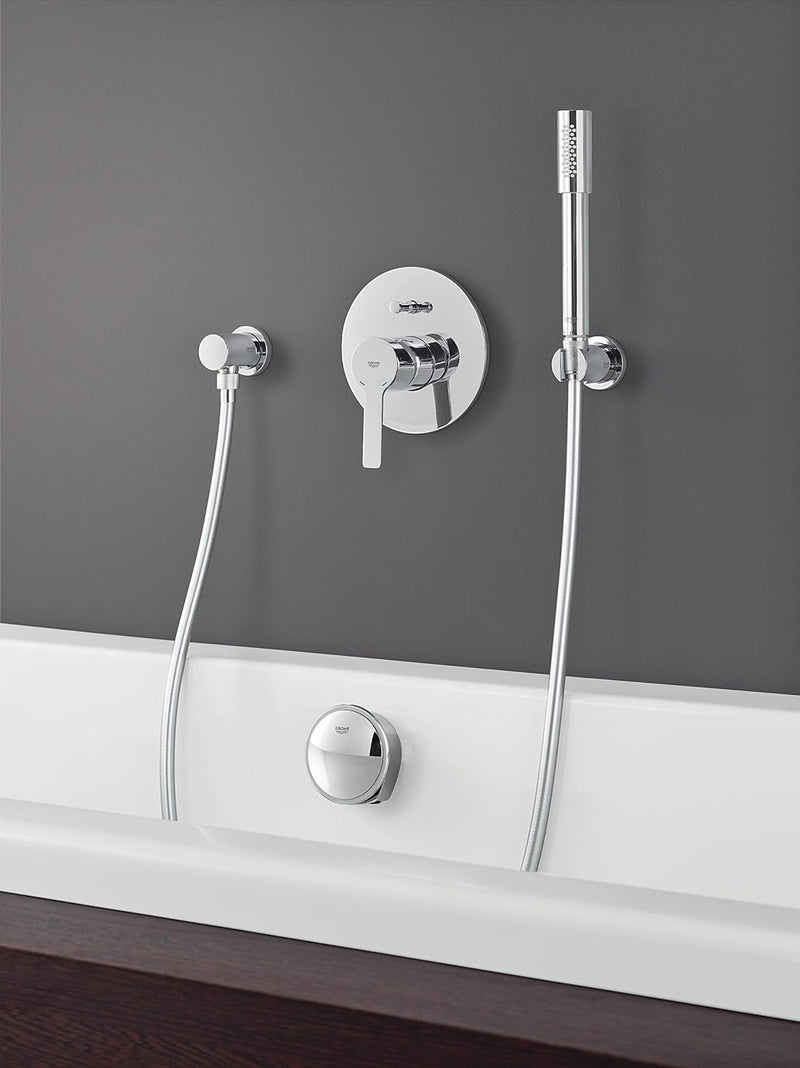 GROHE Lineare | Wanne - Wannenarmatur | chrom | 19297001 Chrom Wannenbatterie, Chrom Wannenbatterie