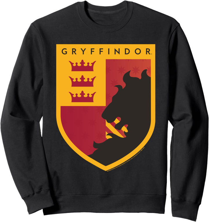 Harry Potter Gryffindor Crown Shield Sweatshirt