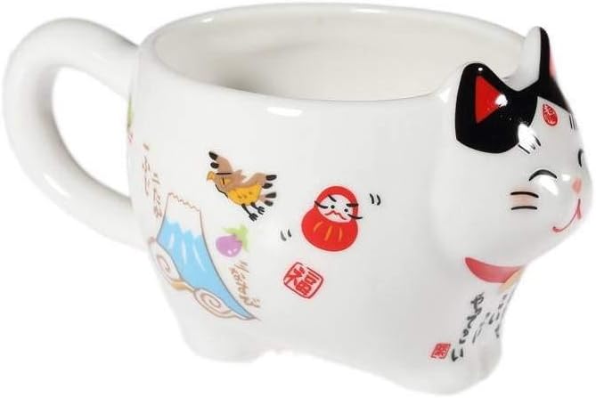 lachineuse 2565 Service A THÉ Teeservice Neko, Porzellan, Maneki weiss, Maneki Weiß