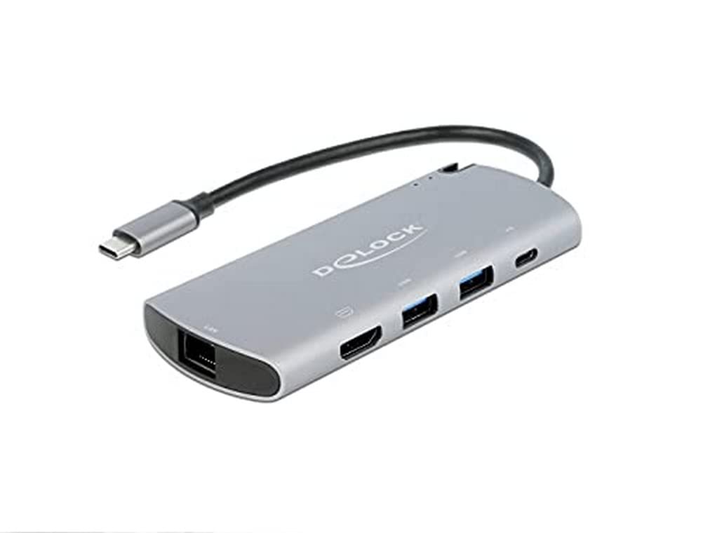 Delock 87767 USB Type-C™ Dockingstation mit M.2 Slot - 4K HDMI/USB/LAN/PD 3.0