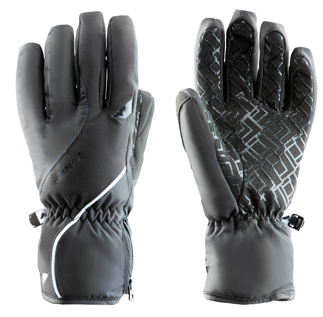 Zanier-Damen-Handschuhe-SEEFELD.STX 6.5 Schwarz, 6.5 Schwarz