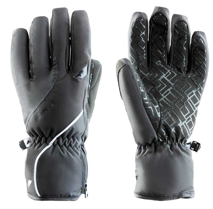 Zanier-Damen-Handschuhe-SEEFELD.STX 6.5 Schwarz, 6.5 Schwarz