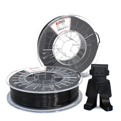 Formfutura 175HDGLA-BLBLCK-0750 3D Printer Filament, PETG, Blinded Schwarz