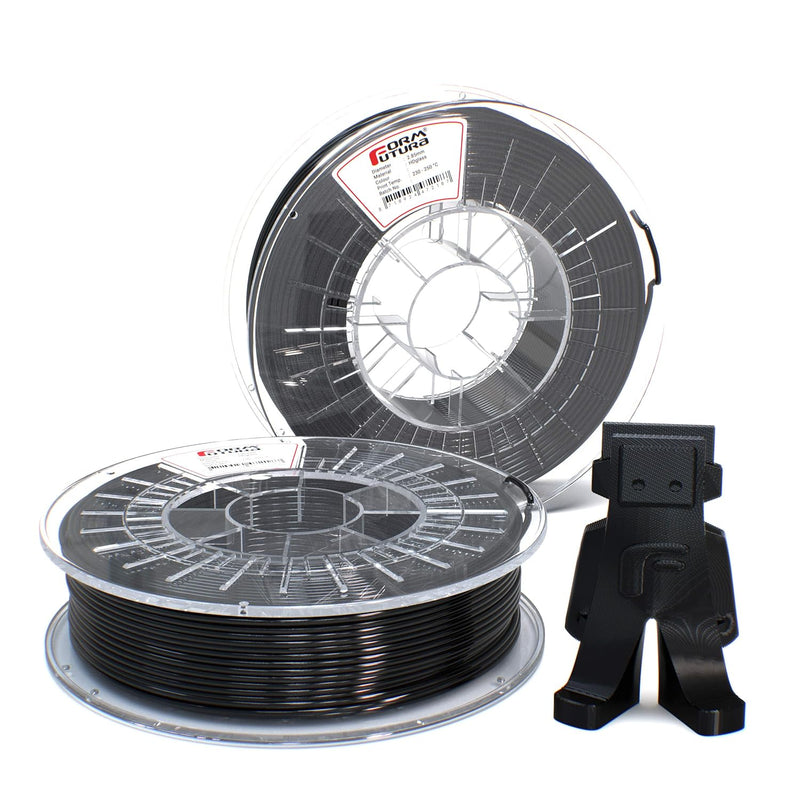 Formfutura 175HDGLA-BLBLCK-0750 3D Printer Filament, PETG, Blinded Schwarz