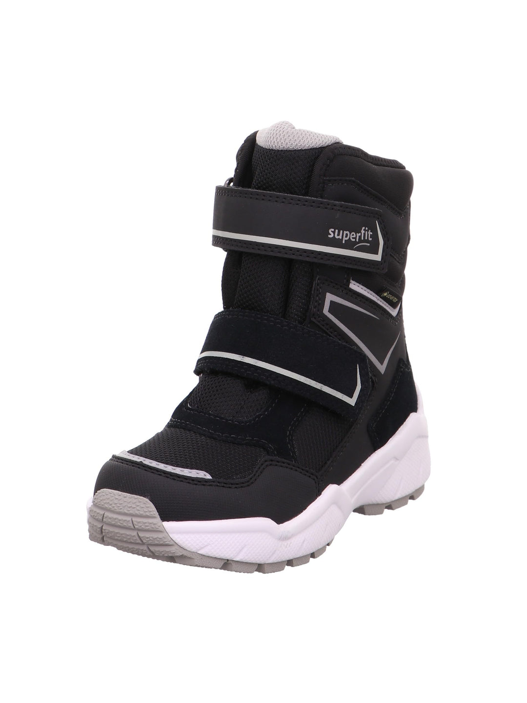 Superfit Jungen CULUSUK 2.0 warm gefütterte Gore-Tex Schneestiefel 25 EU Weit Schwarz Grau 0000, 25