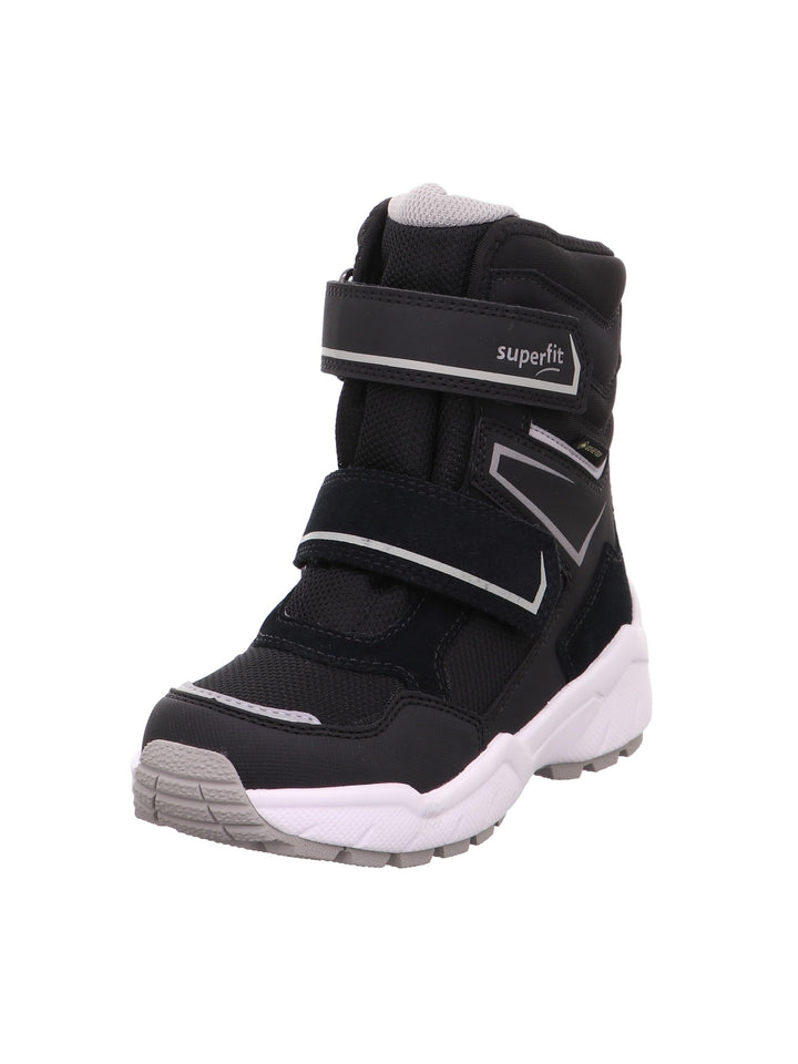 Superfit Mädchen CrystalSchneestiefel 30 EU Weit Schwarz Grau 0000, 30 EU Weit Schwarz Grau 0000