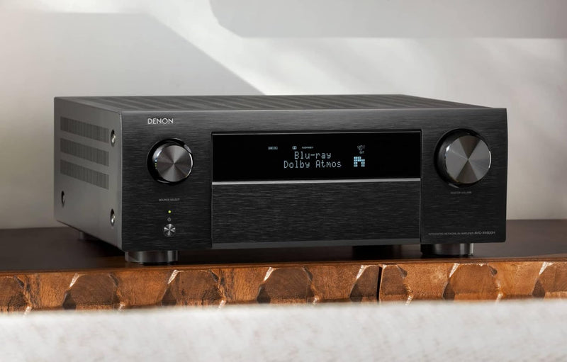 Denon AVC-X4800H 9.4-Kanal AV-Receiver, Verstärker mit Auro-3D, Dolby Atmos, DTS:X,6 "8K-Eingängen u