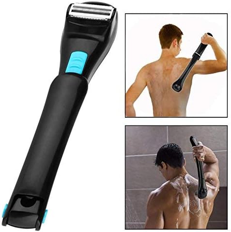 OFKPO Faltbare Herren Rückenrasierer,Elektrische Körper Haar Rasierer Haarentfernung Werkzeug