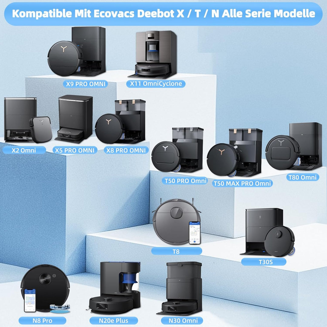 1000 ml Reinigungslösung für ECOVACS DEEBOT X11 Omni / X9 PRO OMNI /X8 PRO OMNI /X5 PRO OMNI /X2 OMN
