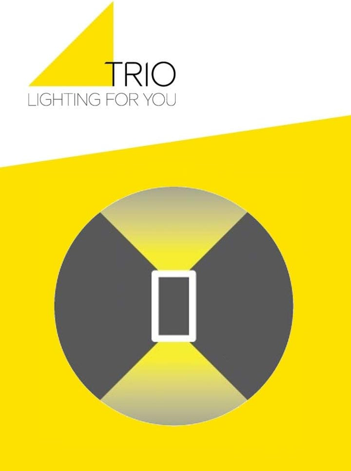 Trio Leuchten Trent 226960242 LED Aussen Wandleuchte, Aluminium, 10 Watt, Anthrazit, Anthrazit