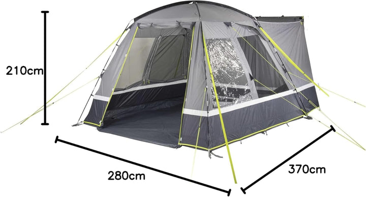High Peak Trentino 2.0 Vorzelt grau