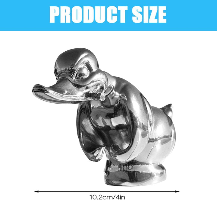 Angry Duck Kühlerfigur, Wütende Gummiente Kühlerfigur, Angry Rubber Duck Kühlerfigur, Coole Ente Aut