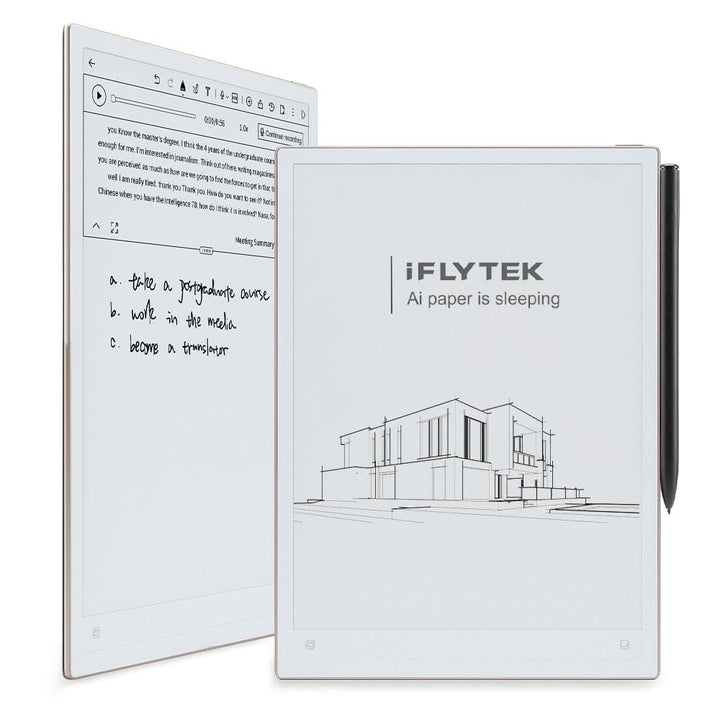 iFLYTEK AINOTE 2, 10.65" Paper-Tablet, KI-Notiztablett für Meetings, ultradünn 4,2 mm, digitales Not