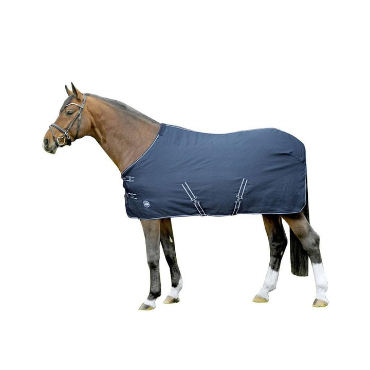 HKM Sommer Stalldecke -Florida- dunkelblau Rückenlänge 145 cm, dunkelblau Rückenlänge 145 cm