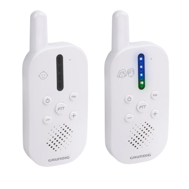 Grundig DECT Audio-Babyphone – Babyfon mit 150 m Reichweite – Eltern-Kind-Einheit – mit LED-Tonanzei