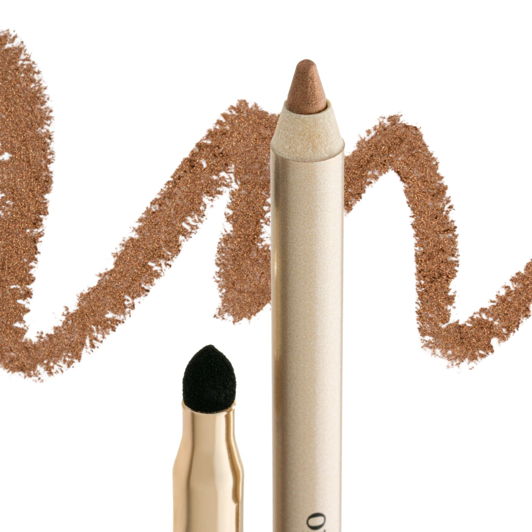OGB Creamy Eyeliner Mystic Gold - Wasserfester Eyeliner-Stift, sanft gleitend, 16 Stunden Halt, wisc