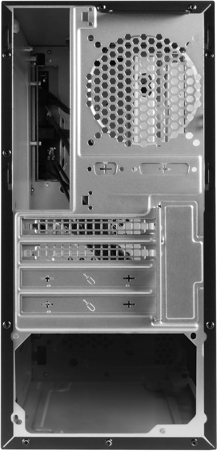 UNYKAch Micro ATX Computergehäuse NUMEN 500 Pro Type C, 17 Liter mit 5 USB-Anschlüssen, kompatibel m