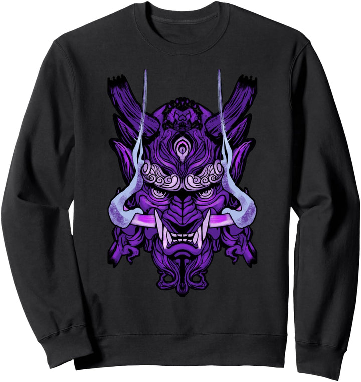 Oni Dämon Japanischer Teufel Sweatshirt