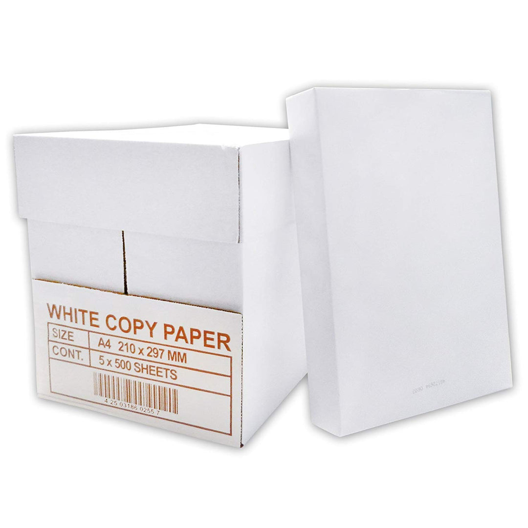 versando White Copy Paper Kopierpapier Druckerpapier Papier, A4, 75g/m² für Laserdrucker, Tintenstra