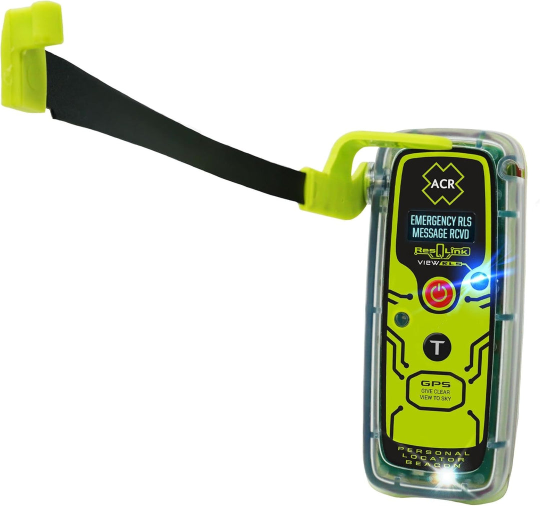 ACR ResQLink View RLS – SOS Personal Locator Beacon – Digitalanzeige, Rückkehr-Link-Service, globale