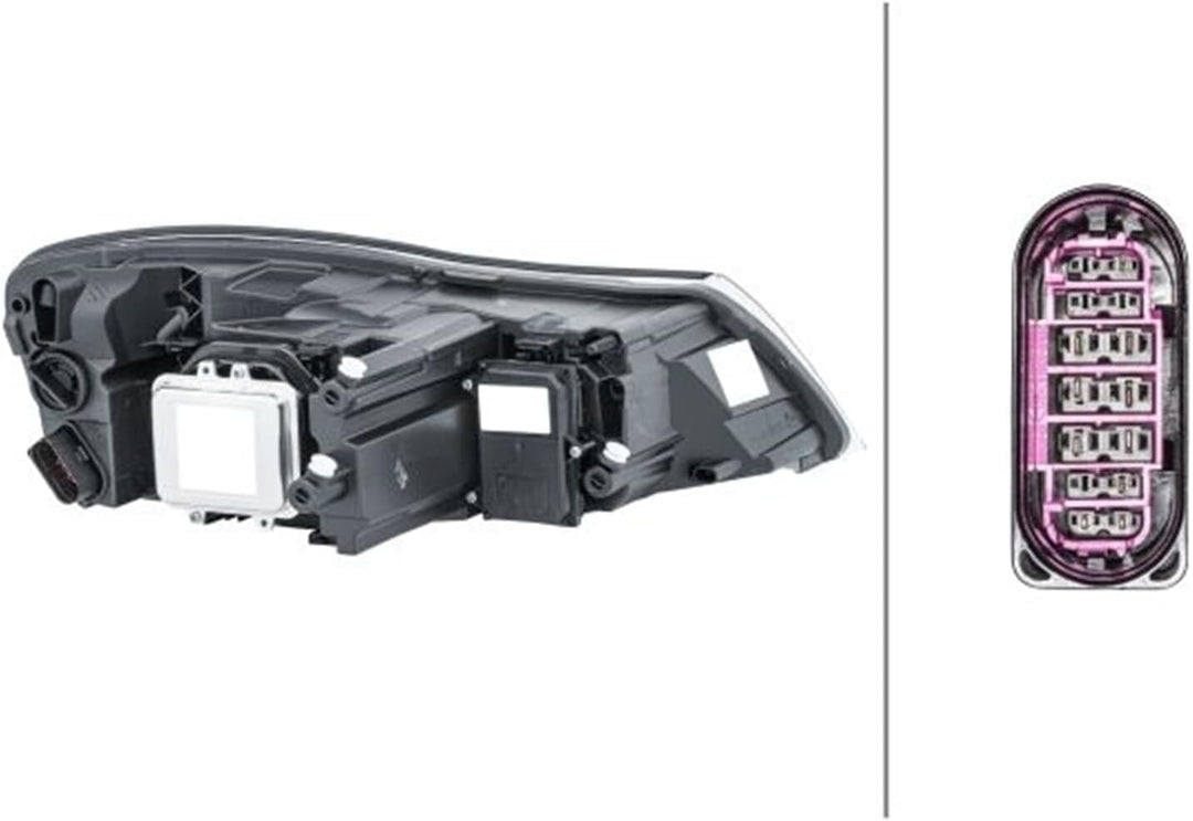 HELLA 1ZL 247 052-311 Xenon-Hauptscheinwerfer - links - für u.a. Skoda Octavia II (1Z3) Links (Fahre