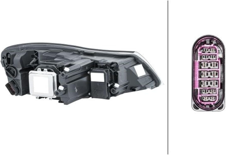 HELLA 1ZL 247 052-311 Xenon-Hauptscheinwerfer - links - für u.a. Skoda Octavia II (1Z3) Links (Fahre