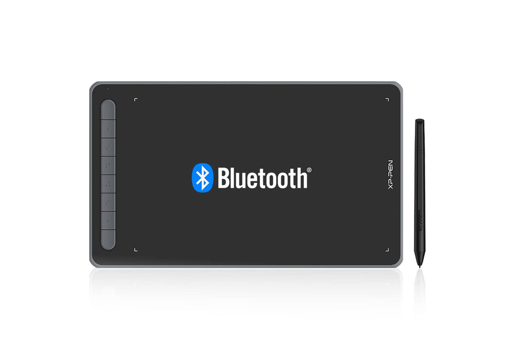 XP-PEN Deco LW 10"x6" Grafiktablett Bluetooth Zeichentablett X3 Smart Chip Tilt mit batterielosem St
