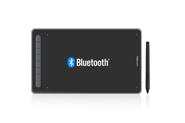 XP-PEN Deco LW 10"x6" Grafiktablett Bluetooth Zeichentablett X3 Smart Chip Tilt mit batterielosem St