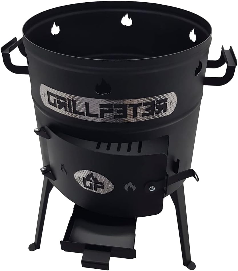Grillpeter Utschak Nurlan feuerfest lackiert Feuerofen für Kazan 12 Liter Uchag D40 cm