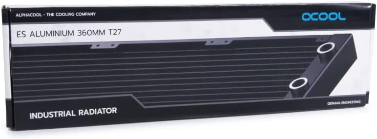 Alphacool ES Aluminium 360 mm T27 Radiator (for Industry only)