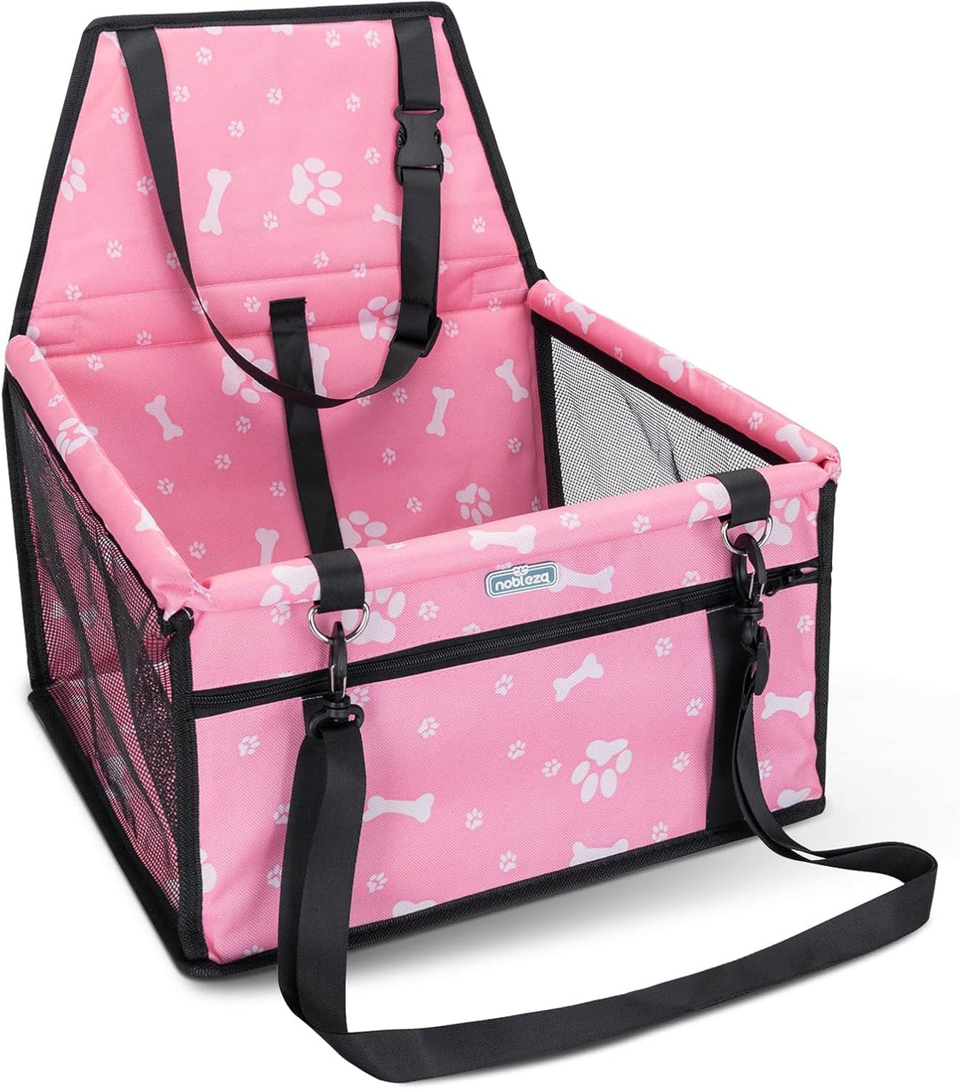 Nobleza - Autoverstärkung für Hunde und Haustiere, faltbar, waschbar, Reissverschluss-Tasche, 40x34x