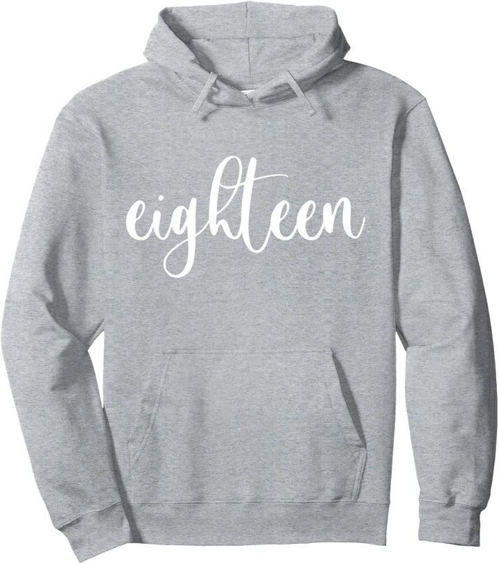 18. Geburtstag Junge Mädchen 18 Jahre 2006 Lustig Geschenk Pullover Hoodie