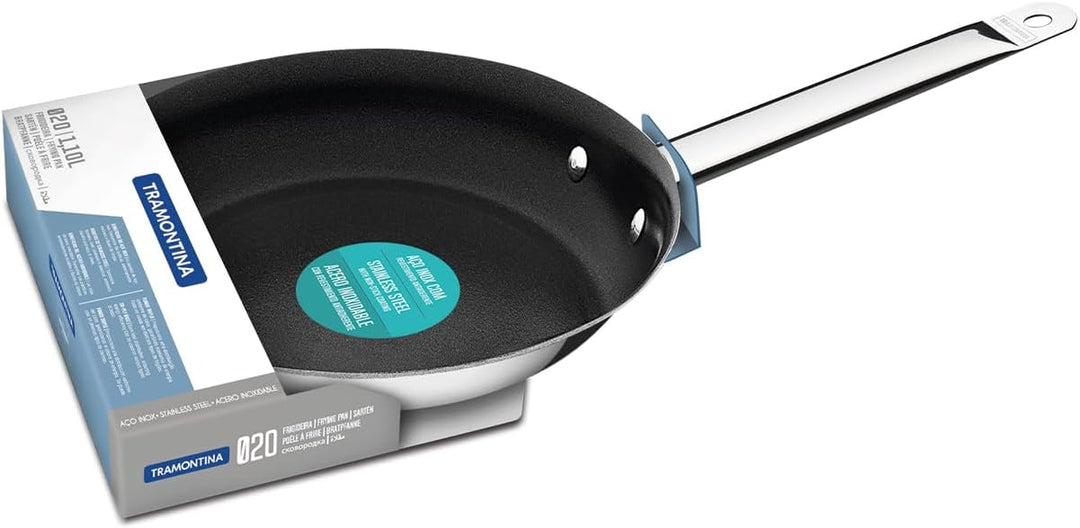 Tramontina PROFESSIONAL Bratpfanne, 20 cm antihaftbeschichtet mit Antihaftbeschichtung 20 cm, mit An