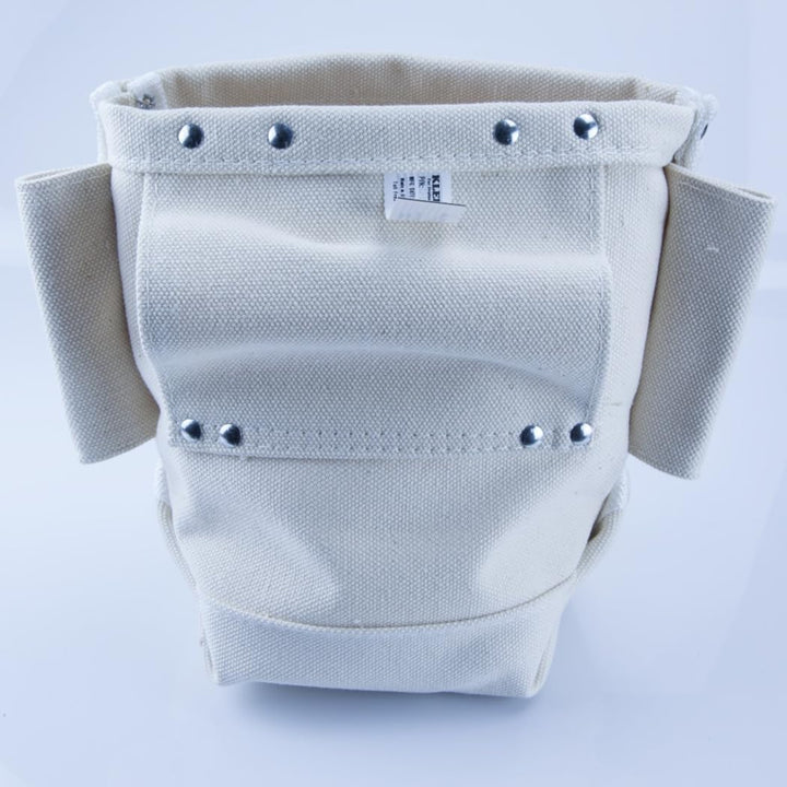 Canvas Bolt Bag Kleine Tasche zur Bolzenaufbewahrung mit Bull Pin Schlaufen, Gürteltunnelschlaufe Ve