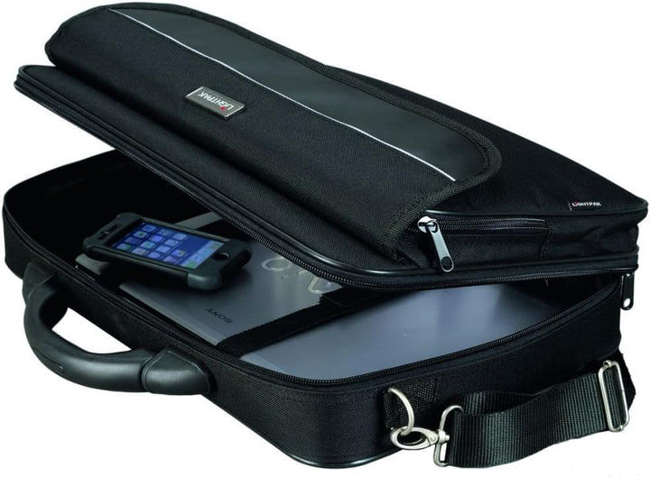 Lightpak Laptoptasche Elite L Aktentasche, Schwarz