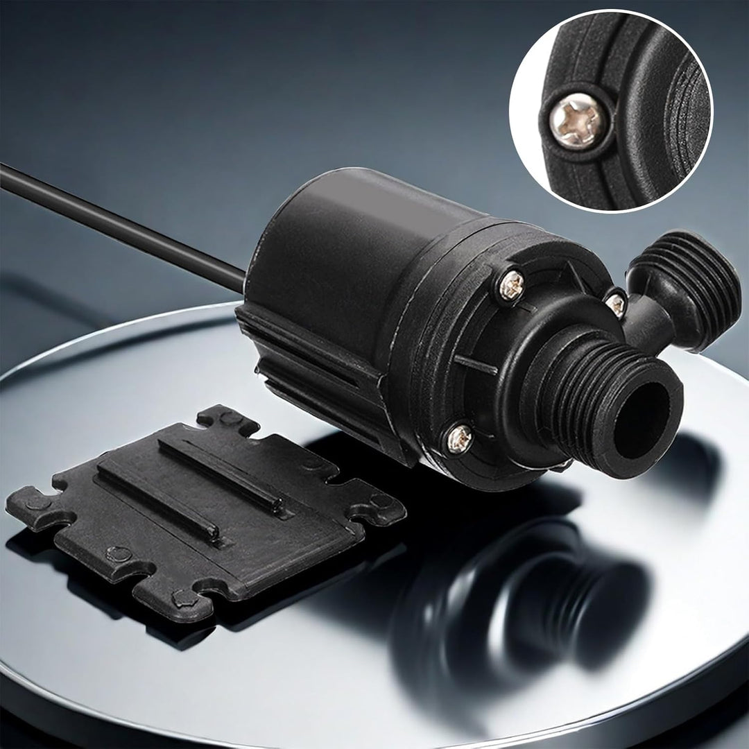2 Pcs Dc 12v Bürstenlose Tauchwasserpumpe, Dc 12v Mini-Wasserpumpe, Brushless Tauchwasserpumpe, Bohr