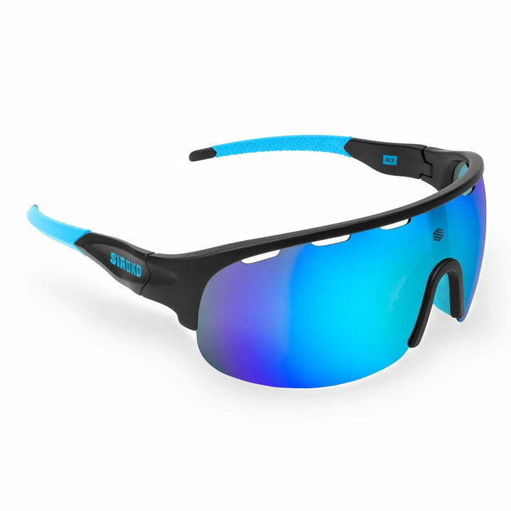 SIROKO Polarisierte K3 Fahrradbrille Herren und Damen Ultraleicht Antifog-Brillenglas, K3 Triathlon