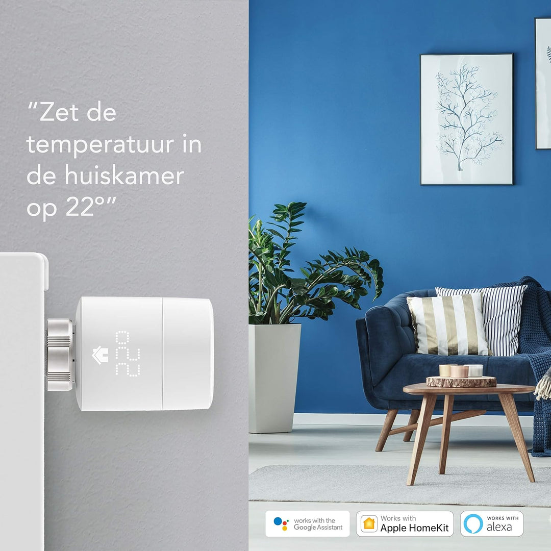 tado° smartes Heizkörperthermostat - Wifi Starter Kit V3+, inkl. 1x Thermostat für Heizung - digital
