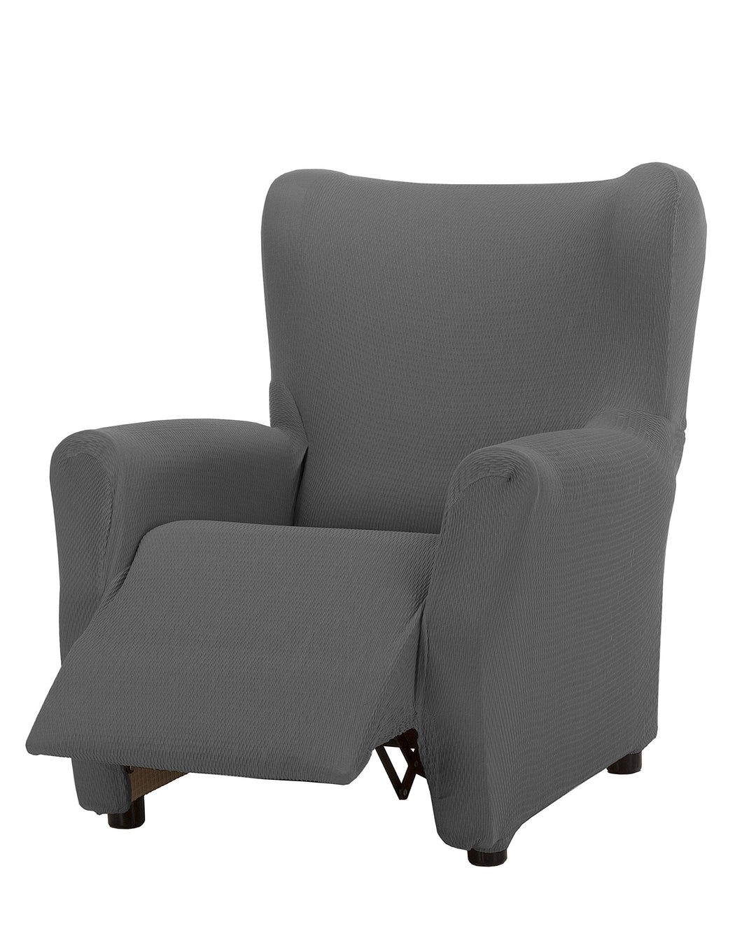 Martina Home Tunez Sesselbezug, Leder Relax de 70 a 90 cm ancho grau, Grau