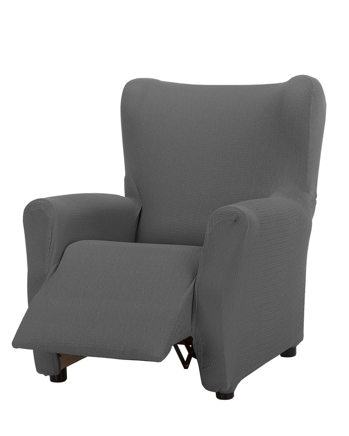 Martina Home Tunez Sesselbezug, Leder Relax de 70 a 90 cm ancho grau, Grau