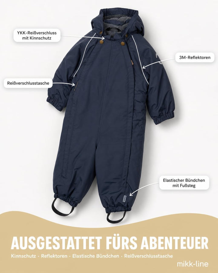 Mikk-line Schneeanzug Baby | Nylon Schneeanzug Kleinkinder | Schneeanzüge Für Jungen Und Mädchen | S