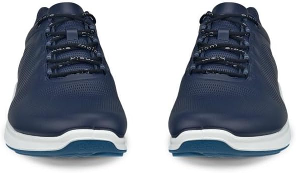 ECCO Herren BiomfjuelmSneaker 39 EU Blau Weiss, 39 EU Blau Weiss