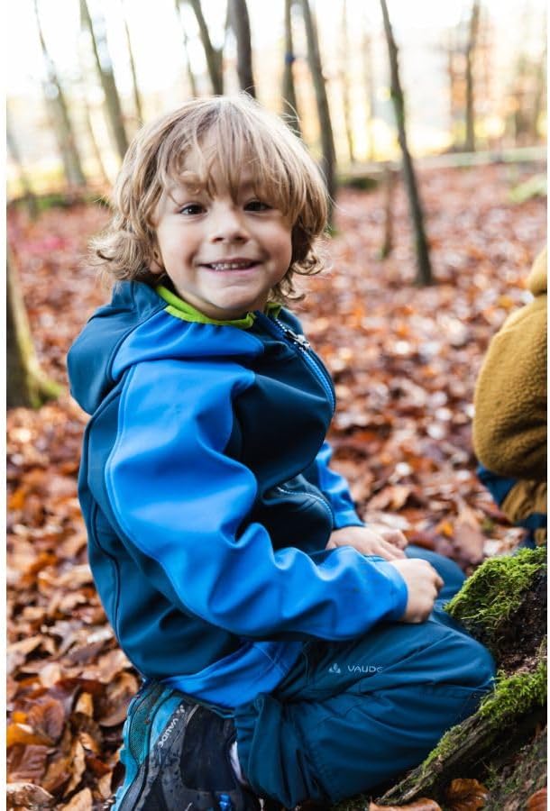 VAUDE Unisex Kinder Kids Rondane Jacket Iv Jacke 98 dark sea/green, 98 dark sea/green