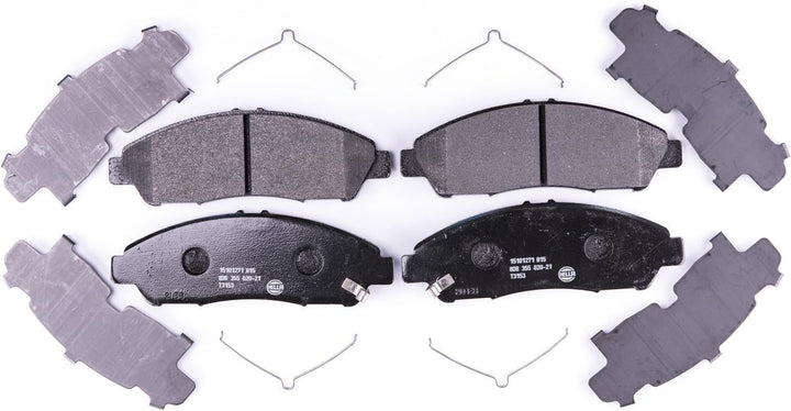 HELLA PAGID 8DB 355 020-211 Bremsbelagsatz - T3153 - Dicke/Stärke: 16.9mm - Bremssystem: Akebono - m