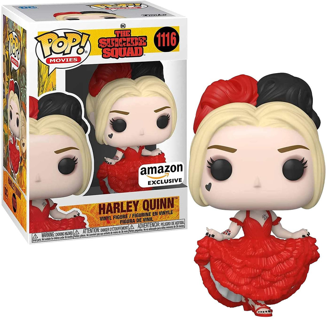 Funko Pop! Movies: The Suicide Squad - Harley Quinn - (Dress) - Suicide Squad 2 - Vinyl-Sammelfigur
