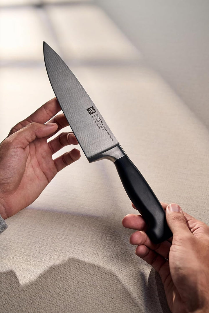 Zwilling Kochmesser 40 Jahre Vier Sterne Special Edition 18 cm Silber Rostfreier Spezialstahl, Zwill