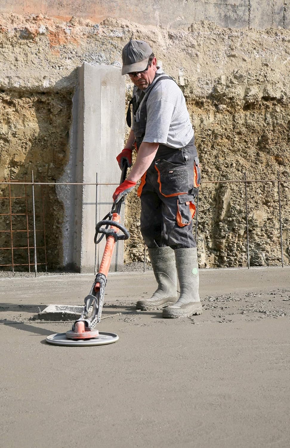 ROKAMAT SKATE Beton- und Estrichglätter - Frischbeton und Estrich egalisieren und glätten